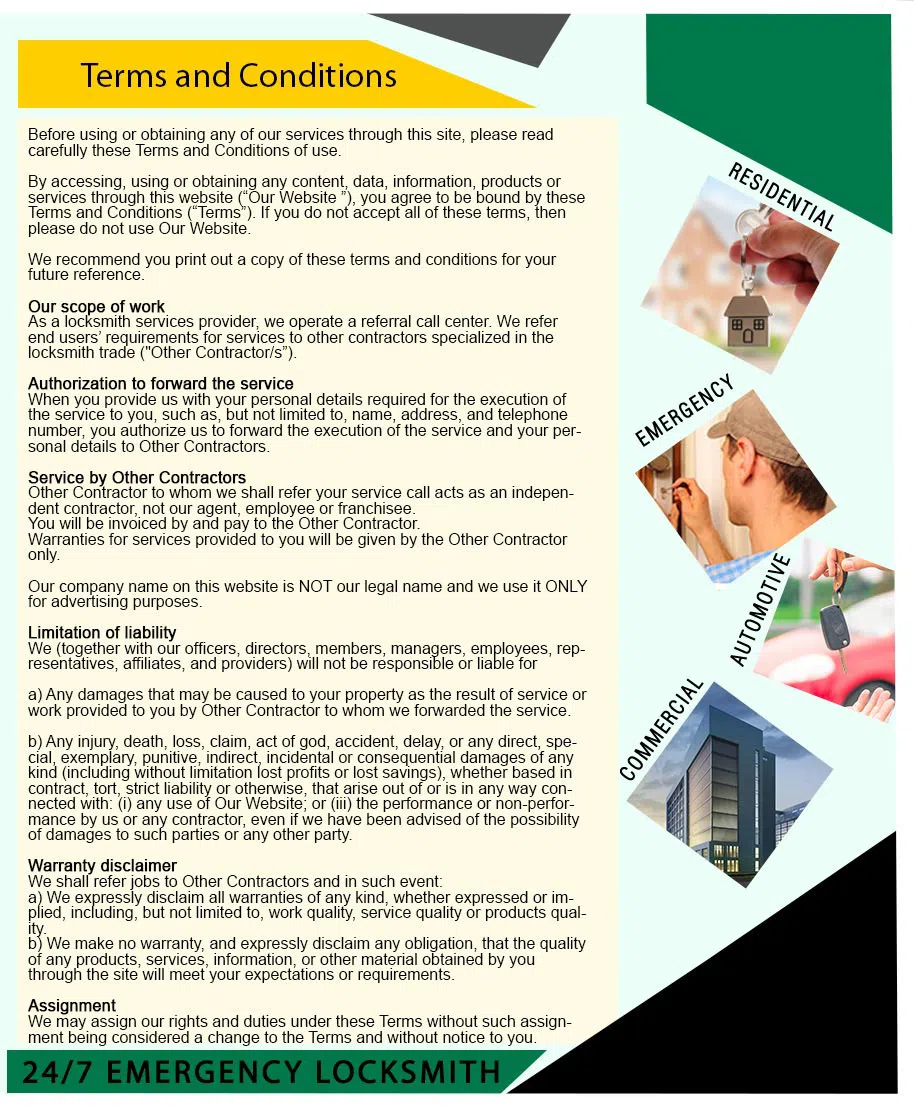 Amber Locksmith Store Albany, CA 510-789-0848 - terms-and-condition-68-19mod
